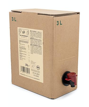 KoRo - Organic pure ginger juice bag-in-box 3L - Buy Online on GoSupps.com