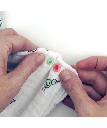 I Like Big Buttons! Starter Pack - 250 Complete KAM Snaps for Cloth Diaper/Bibs/Nappies (Pastel Spectrum) - Buy Online on GoSupps.com