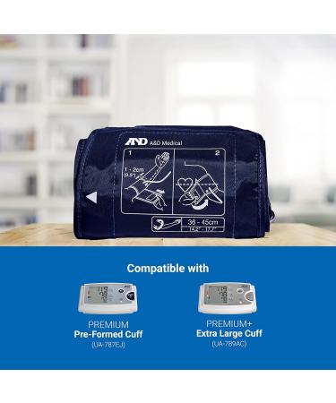 Buy A&D Medical Replacement Blood Pressure Cuff - Large (36-45 cm) | Compatible with UA-789AC Digital Monitor | ISO-Compliant International Shipping - Buy Online on GoSupps.com