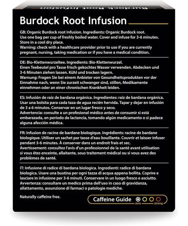 Organic Burdock Root Tea - Buddha Teas - OU Kosher, USDA Organic, 18 Bleach-Free Bags - Buy Online on GoSupps.com