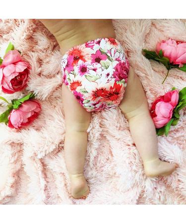 ALVABABY Baby Cloth Diapers One Size Adjustable | Reusable for Boys and Girls 6 Pack with 12 Inserts | Bamboo Liners Included - Buy Online on GoSupps.com