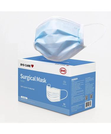 BYD CARE Level II Ear Loop Mask (50 pack) - Non-Sterile for Medical or Personal Use - Buy Online on GoSupps.com