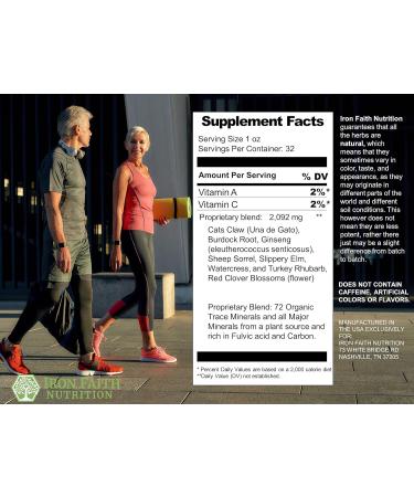 EsseHerbal Tea 8 Herb Formula - Organic Detox & Cleanse Support Non-GMO Vegan Immune System Boost - 32 oz - Buy Online on GoSupps.com