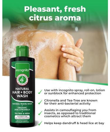 Buy Incognito Hair and Body Wash 6.7 fl. Oz | Best International Shipping Available - Buy Online on GoSupps.com