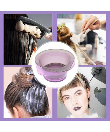 SEWACC Bol Teinture Capillaire Transparent 2 Pi ces en Plastique R utilisable pour Salon de Coiffure et Usage Maison Bol de M lange Pratique pour Coloration Couleur Couleur Al atoire - Buy Online on GoSupps.com
