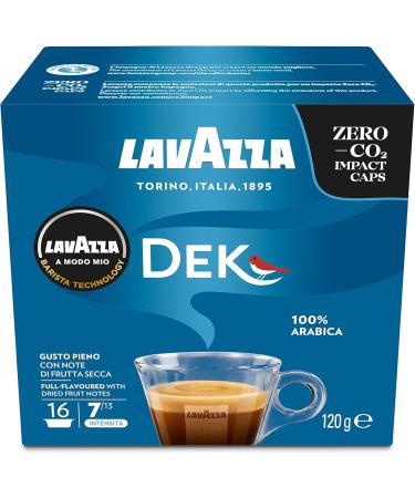 Lavazza A Modo Mio Espresso Dek Cremoso 256 Espresso Coffee Capsules Medium - Buy Online on GoSupps.com