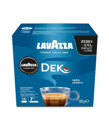 Lavazza A Modo Mio Café Espresso Cremoso Dek - Decaffeinated - 16 capsules - Lot of 2