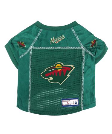 NHL Pet Jersey Minnesota Wild Small