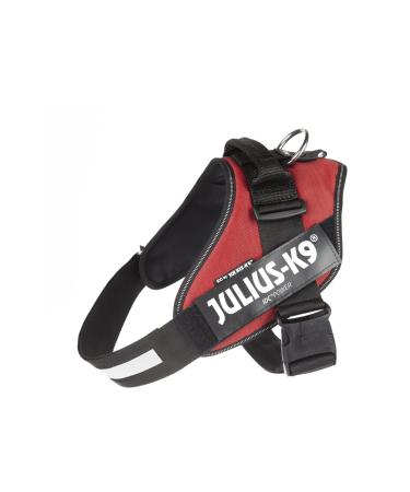 Julius-K9 Baby Boys IDC Powerharness Dog Harness Burgundy (Bag Fabric) 2XL/3