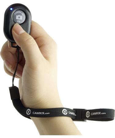 CamKix Bluetooth Camera Shutter Remote Control - Hands-Free Photos and Videos - iOS and Android Compatible - Black - Buy Online on GoSupps.com