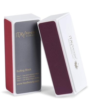 Itay Mineral Cosmetics Natural Nail Buffer Diamond Buffing Block - 3 Pack - Buy Online on GoSupps.com