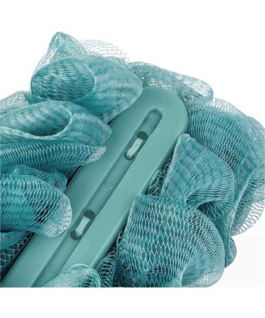 3 PCS Back Brush Long Handle for Shower Loofah Back Scrubber with Soft Mesh for Body Shower Brush with Lanyard for Men and Women Exfoliating Body Scrubber (Blue Pink White) - Buy Online on GoSupps.com
