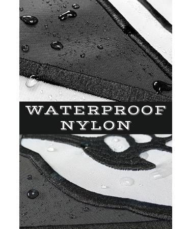 Pirate Flag - 3X5 Ft Outdoor Nylon Jolly Roger Banner Double Sided Embroidery, Brass Grommets, Boat Use | Calico Jack Style - Buy Online on GoSupps.com