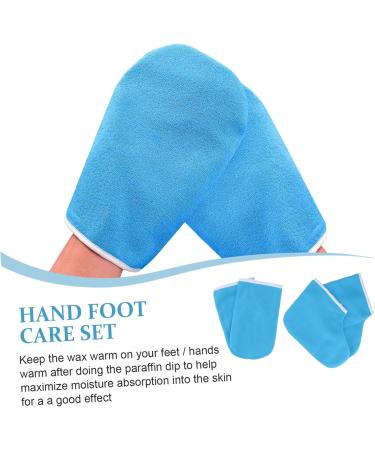 SAFIGLE Kit De Paraffine Avec Prot ge-mains Et Couvre Bain De Cire Accessoires Pour Soin Mains - Buy Online on GoSupps.com