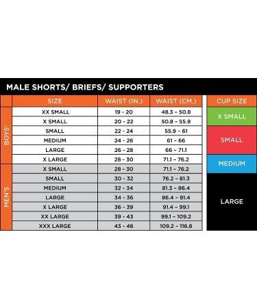 Shock Doctor Athletic Supporter Jock with Aircore Protective Cup - Small Hard Cup for Men, Youth & Adults - Buy Online on GoSupps.com