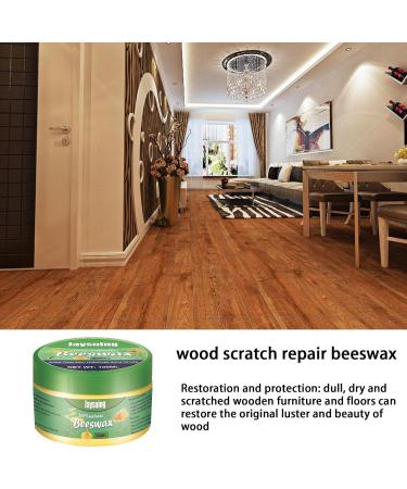 Beeswax Furniture Polish | Natural Beeswax Furniture Polish for Wood Multipurpose Wood Floor Scratch Repair Feed Into Hardwood for Restore and Protect Cabinets Aezon - Buy Online on GoSupps.com