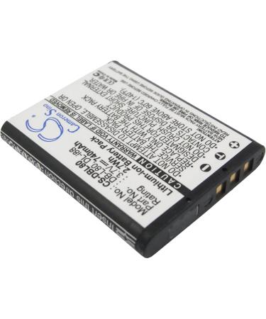 Buy Replacement Battery for Sanyo VPC-CG10R Xacti VPC-CA100EXYL - DB-L80 DB-L80AU 740mAh | Fast International Shipping - Buy Online on GoSupps.com