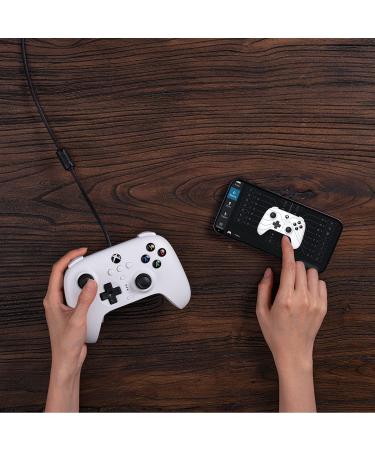 8Bitdo Ultimate Wired Controller for Xbox - White | High-Performance Gaming Controller - Buy Online on GoSupps.com