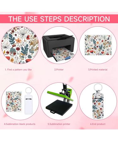 Valyria Sublimation Blanks Chapstick & Lipstick Holder Keychains Bulk Pack - White Rectangle (20 Pcs) - Buy Online on GoSupps.com