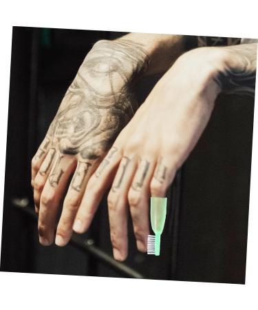 Minkissy 10 Pack Portable Toothbrushes - Finger & Mini Toothbrushes for Travel Prison Essentials Plastic Mouth Cleaners with Large Brush Heads - Buy Online on GoSupps.com