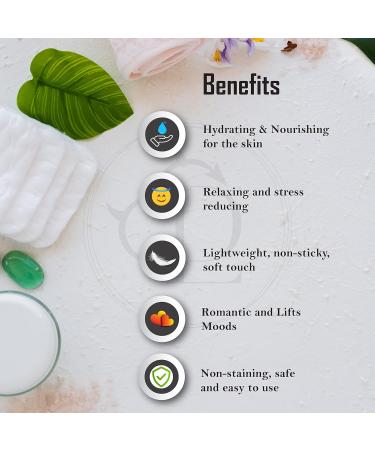 Organic - Vanilla Edible Body Massage Oil - Calming No Stain | Non-Sticky Aromatherapy Vegan Oil with Vanilla & Jasmine Relaxing Addiction - Vanilla 120 ml (Pack of 1) - Buy Online on GoSupps.com
