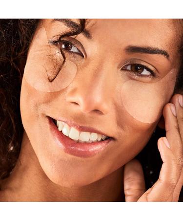 Iroha Nature - Anti-aging Eye Patches |Niacinamide Caffeine and Peptides |Reduction Wrinkles Expression Lines Bags and Dark Circles|Hydration with Hyaluronic Acid |Vegan and 100% Biodegradable - Buy Online on GoSupps.com