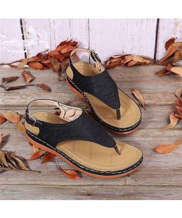 VBSOTLMF Wellmesi Leather Orthopedic Arch Support Sandals Blue - Size 6 - Buy Online on GoSupps.com