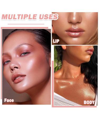 White Highlighter Makeup Palette - Waterproof & Long-Lasting Shimmer Contour Powder | Brightens & Illuminates Face | 01 Pearl White - Buy Online on GoSupps.com