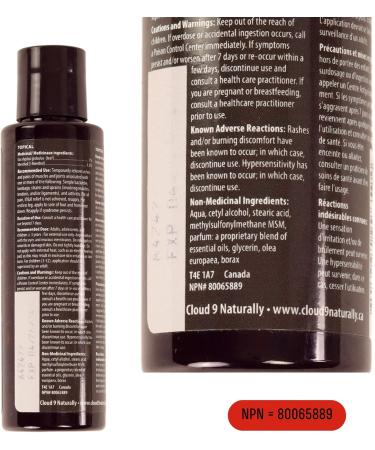 Mercy MSM Natural Pain Relief Lotion Cream 110 milliliters - Buy Online on GoSupps.com