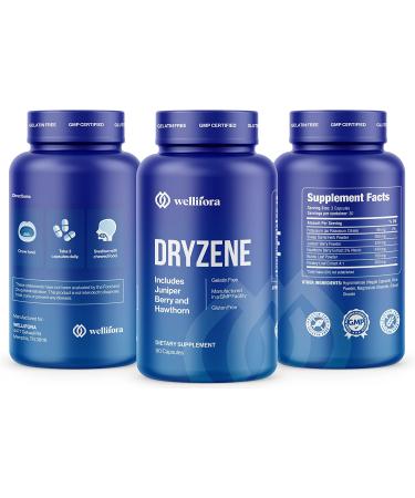 Dryzene: Reduce Swelling in Legs & Feet | Water Retention & Edema Relief with Potassium, Sheep Sorrel, Juniper Berry, Hawthorne - Buy Online on GoSupps.com