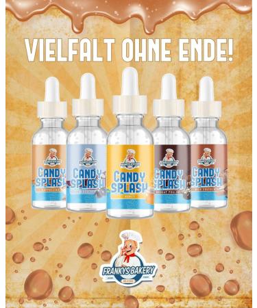 Franky's Bakery Candy Splash Flavor Drops 50ml - Calorie-Free Honey Flavoring for Delicious Taste and Aroma - Buy Online on GoSupps.com