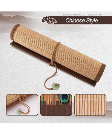 24 Pcs Complete Ear Care Set with Illuminated Bamboo Tools Ultimate Ear Cleaning Kit with LED Light Bamboo Roll Set Including Spiral Ear Spoon Tweezers and Feather Boar Bristles - Buy Online on GoSupps.com