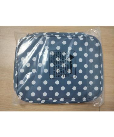 Narwey Women's Hanging Travel Toiletry Bag - Polka Dot Medium Size Organizer for Cosmetics and Makeup Accessories - Buy Online on GoSupps.com