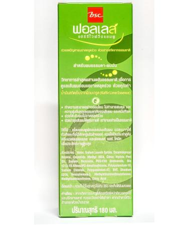 BSC Falles Hair Reviving Shampoo 180 ML - Anti-Hair Loss with Kaffir Lime Essence | Halal Certified | Imported from Thailand - Buy Online on GoSupps.com