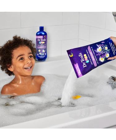 Dr Teal's Kids 3-in-1 Sleep Bath: Bubble Bath Body Wash & Shampoo with Melatonin & Essential Oil 20 fl oz (Pack of 3) Sleep Blend 60 Fl Oz (Pack of 1) - Buy Online on GoSupps.com