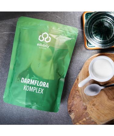 Edubily Nutrition Darmflora Complex - Resistant Dextrin with Inulin Biotin & 6 Probiotic Cultures | 250g - International Shipping Available - Buy Online on GoSupps.com