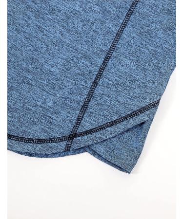 Yakestyle Women's V Neck Golf Shirt | Short Sleeve Quick Dry Polo Shirt - X-Large Blue - Buy Online on GoSupps.com