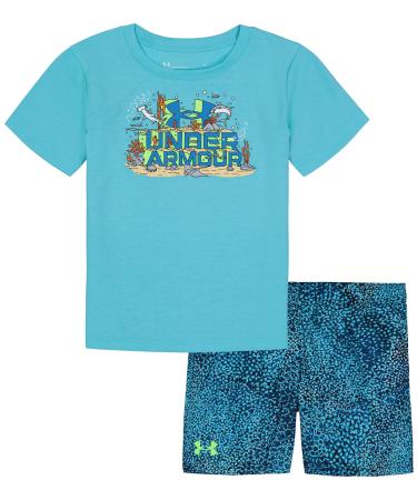 UA DEEP SEA WORDMARK SET, FRESCO BLUE SP22, 12M