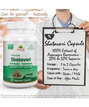 Organic Shatavari Capsules - Hormonal Balance & Reproductive Health Support - Buy Online on GoSupps.com