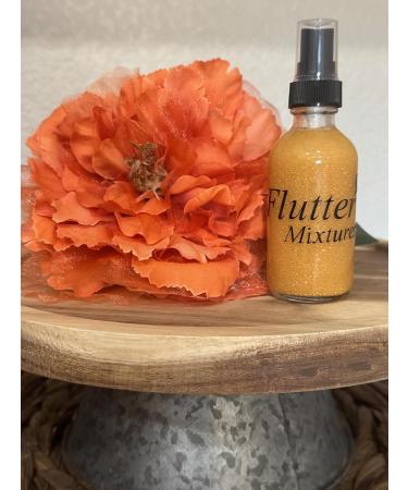 FLUTTER MIXTURES All Natural Glitter Moisturizing Body Spray in Gold Rose Gold and Diamond 2 Ounces (Pack of 1) (Gold) - Buy Online on GoSupps.com