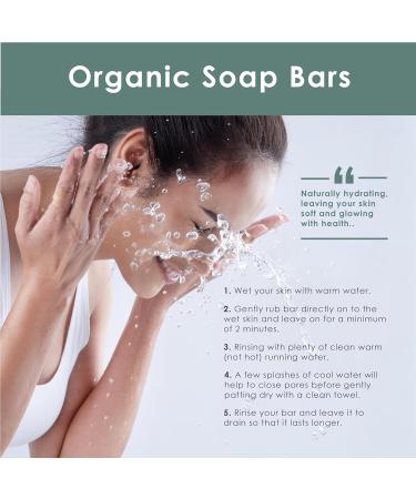 Handmade Natural Tea Tree Soap Loaf - Range No.5 - Acne/Blackhead/keratosis Pilaris/Athlete's Foot/Hidradenitis Suppurativa Relief - 400g Money Saver Loaf - Buy Online on GoSupps.com