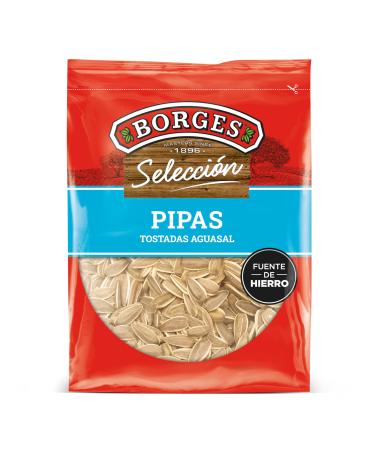 Borges Borges - Borges Selection Water Sunflower Pipes - High in Phosphorus Magnesium Iron and Calcium - Dried Fruit Gluten Free Palm Oil Free Vegan - 350g