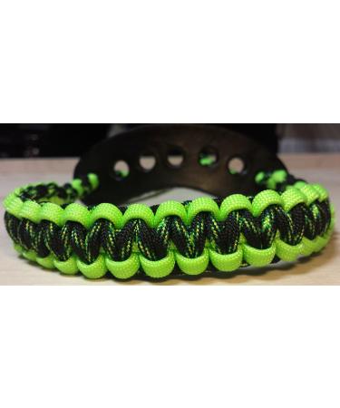 Muddy River Gear Archery Bow Wrist Sling Decay and Neon Green