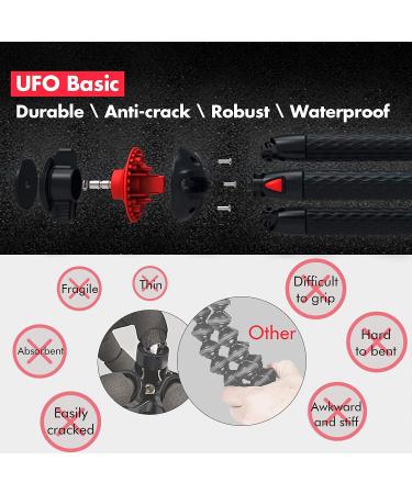 Fotopro UFO Flexible Camera Tripod with Phone Mount for Vlogging - Buy Online on GoSupps.com