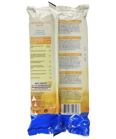 Buy Roland Swiss Flutes & St ckli Alpine Salt 125g Pack of 15 | Premium Swiss Salt for Gourmet Cooking - Buy Online on GoSupps.com