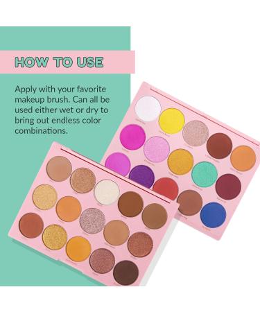 Kimchi Chic Beauty The Happy Palette - I am Feeling Sweet | Shop Internationally for Vibrant Colors - Buy Online on GoSupps.com