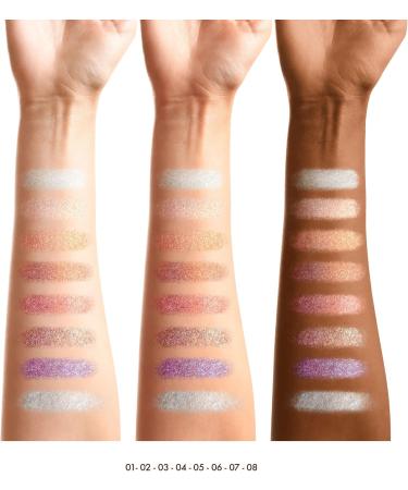  WYCON cosmetics STARDUST EYESHADOW Hybrid Texture Powder Eyeshadow 08 SILVER - Buy Online on GoSupps.com