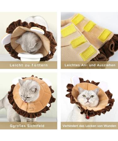 Adjustable Hinged Fragrance Cat Collar | Soft Protective Halskrause for Cats & Dogs | International Shipping - Buy Online on GoSupps.com