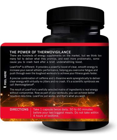 Force Factor LeanFire - Fast-Acting Weight Loss Formula | 30 Capsules - Buy Online on GoSupps.com