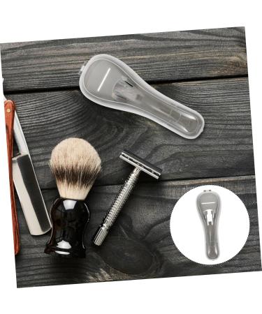 Frcolor Box Razor Storage Case for Men & Women - Portable Shaving Bag 16.5x6x3.5cm Gray | International Shipping - Buy Online on GoSupps.com